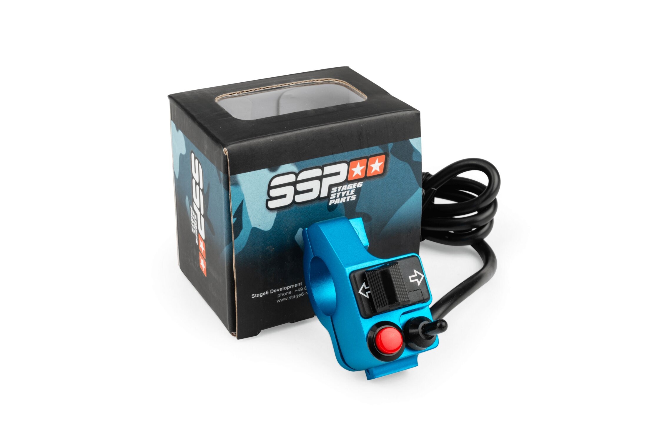 Univerzální přepínač Stage6 modrý