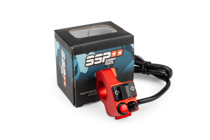 Univerzální přepínač Stage6 červený