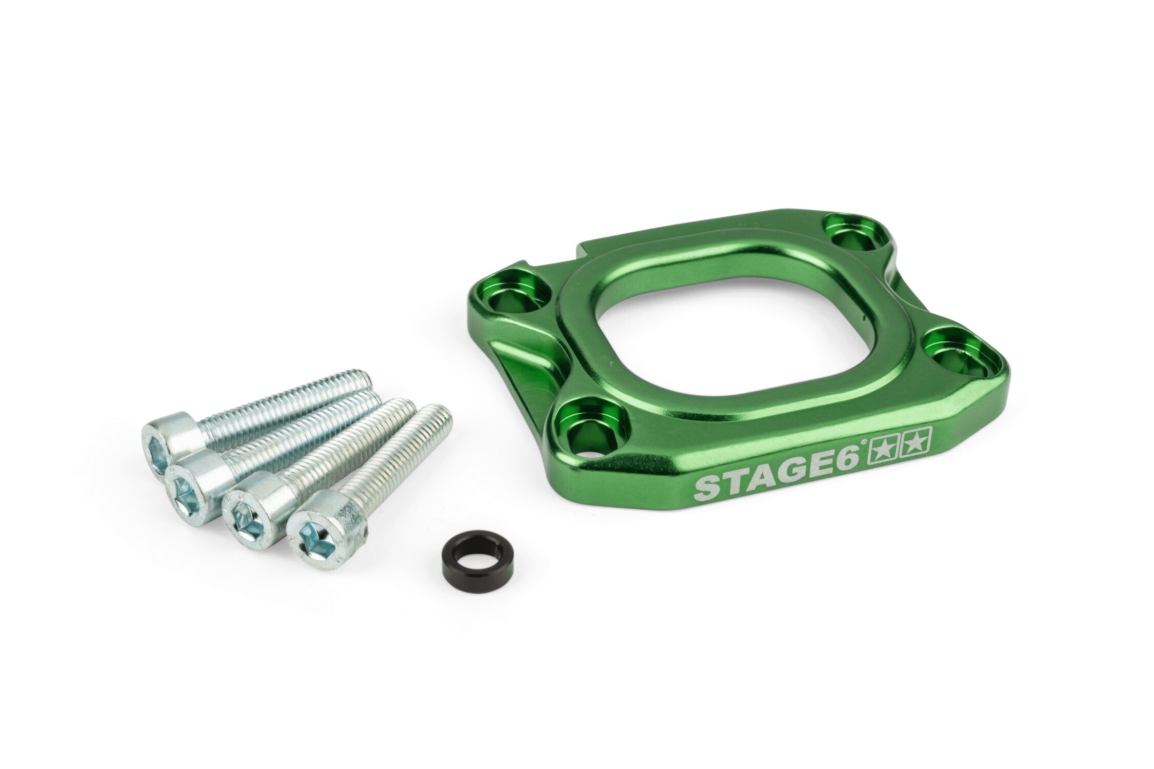 Podložka CNC pro Stage6 360° d.40mm AM6 / Derbi zelená