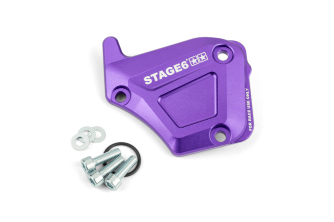 Kryt olejové pumpy Derbi Stage6 alu fialová