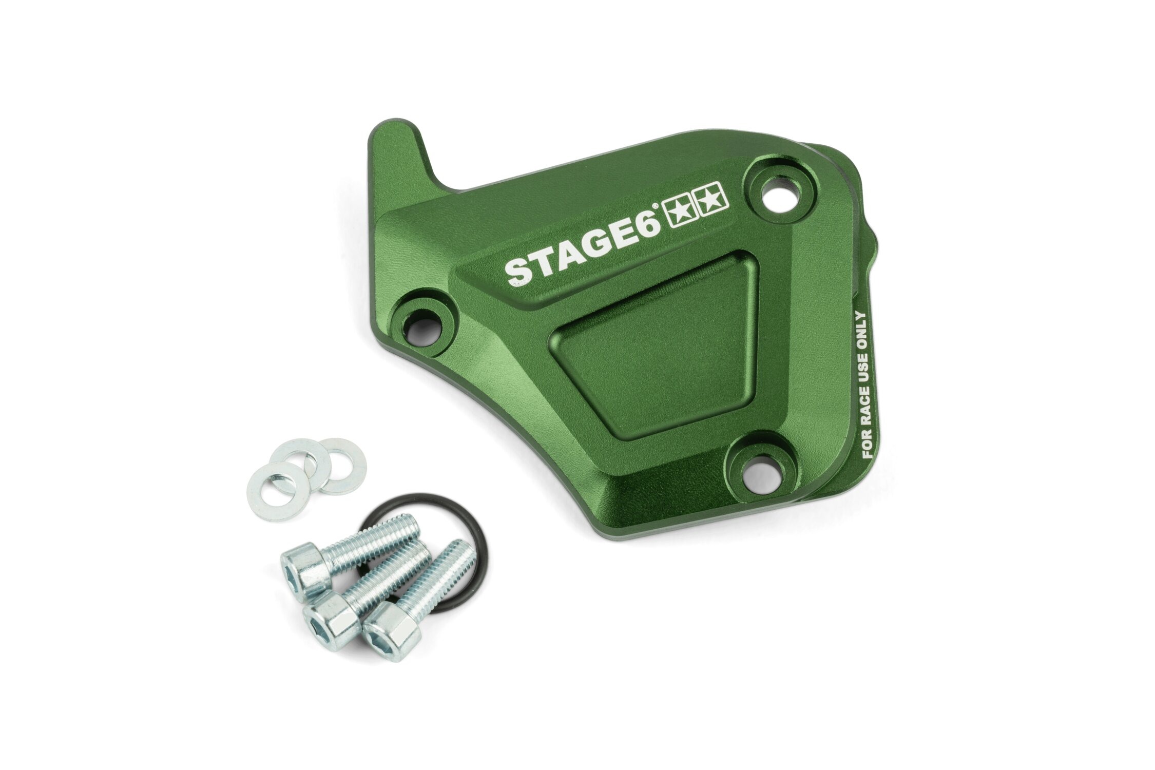 Kryt olejové pumpy Derbi Stage6 alu zelená