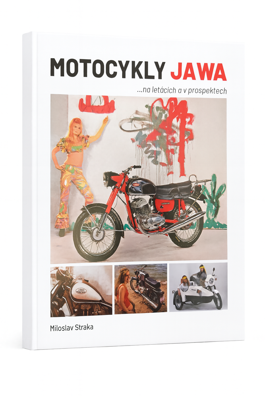 Czech Kniha Motocykly Jawa, ...na letácích a prospektech