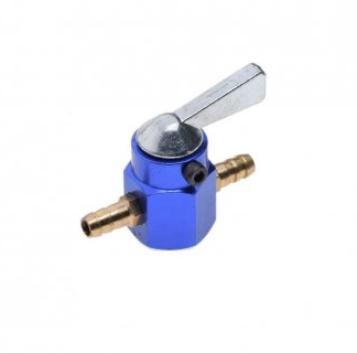 Kohout paliva průtokový UNI 6mm