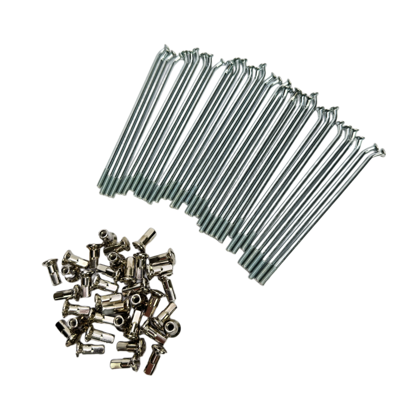 Duells Paprsky kola JAWA 634, 638, ČZ 477, 487, 471, 472 M4x144 + M4 (sada36ks) - zinek