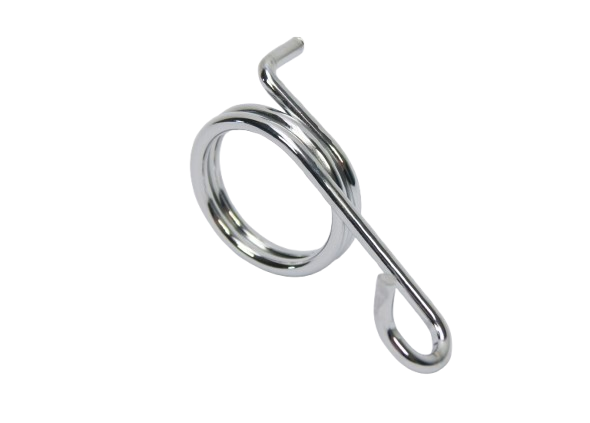 Pružina páčky klíče JAWA 634, 638, ČZ 477, 487 471 - chrom  *M