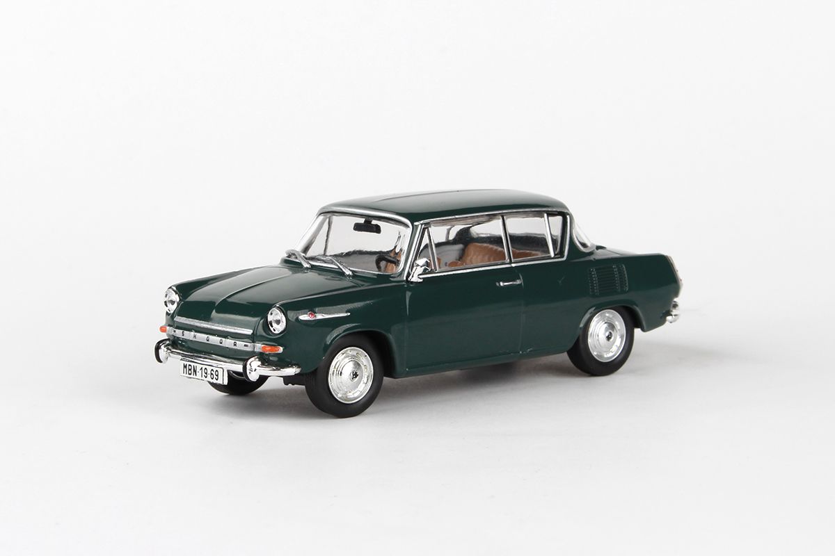 ŠKODA 1100MBX (1969) 1:43 - Zelená Tmavá