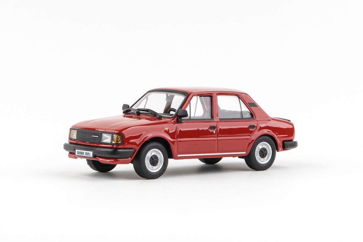 ŠKODA 120L (1984) 1:43 - Červeň Zemitá