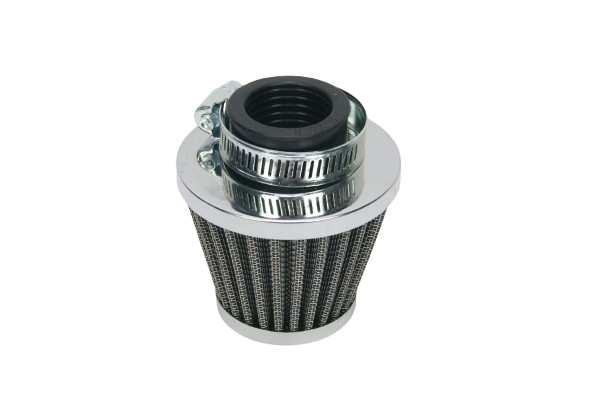 Vzduchový filtr ocel. rovný - otvor 28 mm 75x50x80 JAWA 50 -20, 21, 23