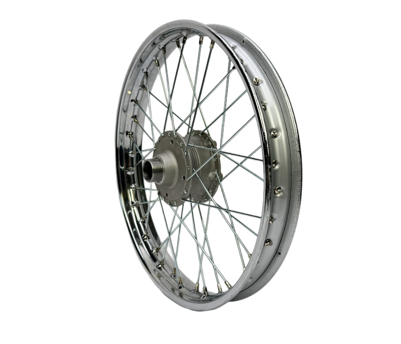 Slovakia Zadní kolo úplné BABETTA 207, 210, 225 - chrom