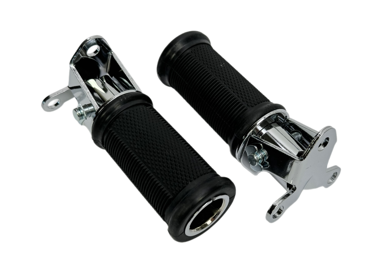 Duells Zadní stupačka úpl. JAWA, ČZ - chrom (sada)