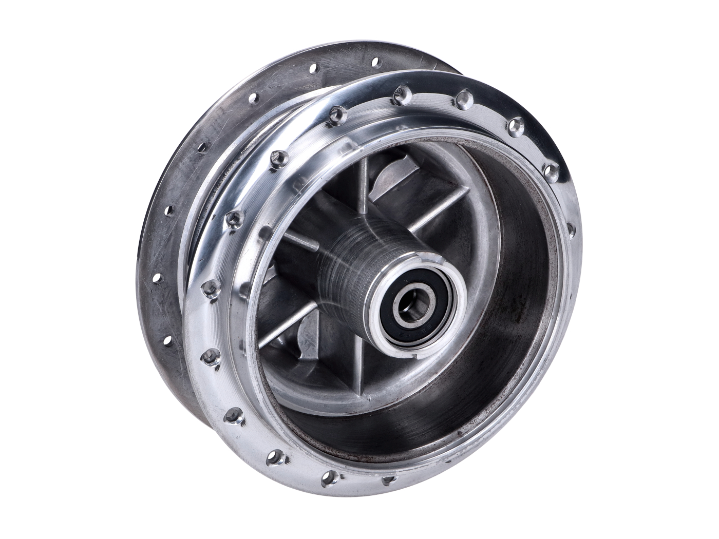 OEM Standard Střed kola 120 mm hliníkový pro Zündapp C 50 Super, KS Super SL, Sport