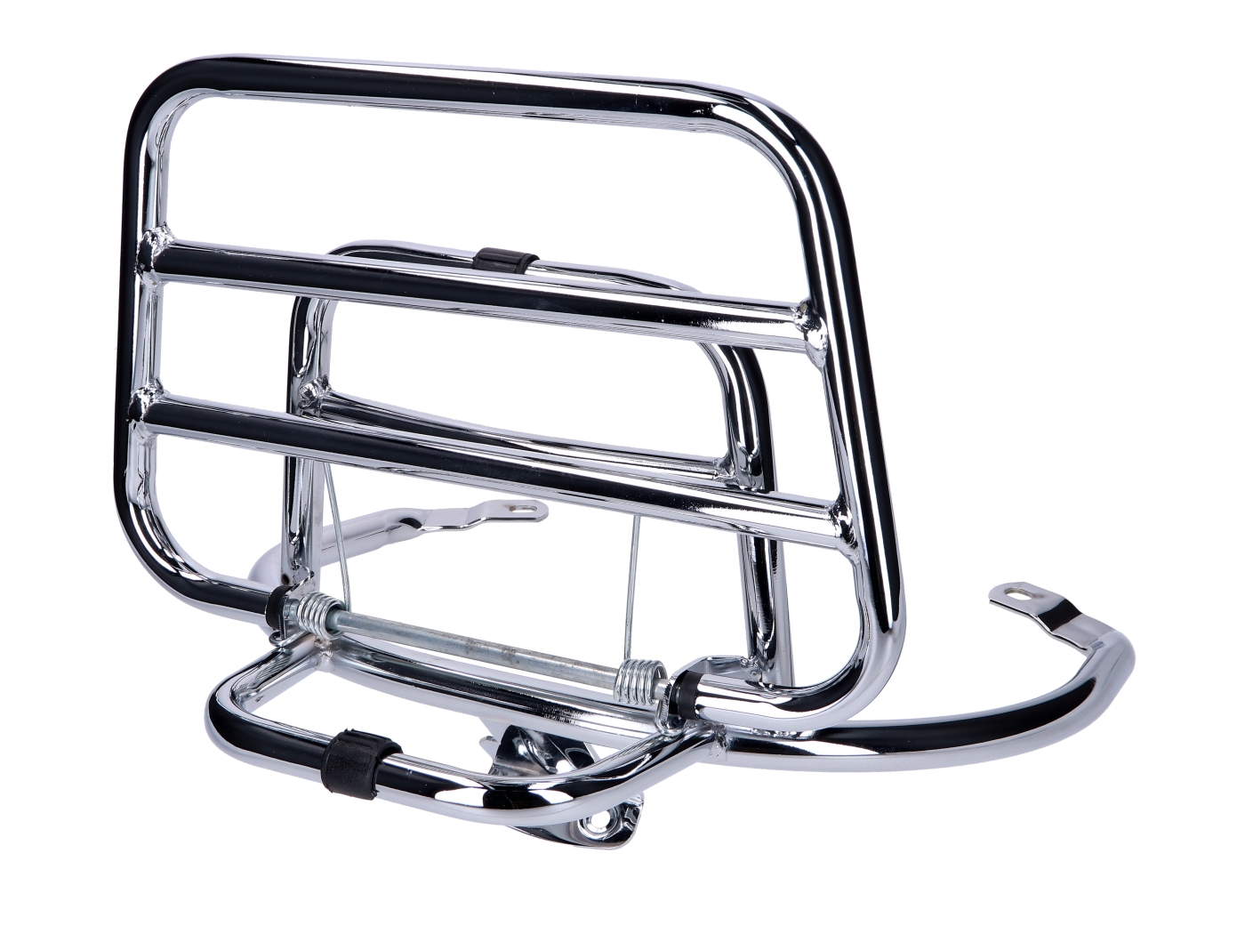 Diverse / Import Nosný rám topcase / skládací nosič zavazadel chrom pro Vespa Primavera, Sprint