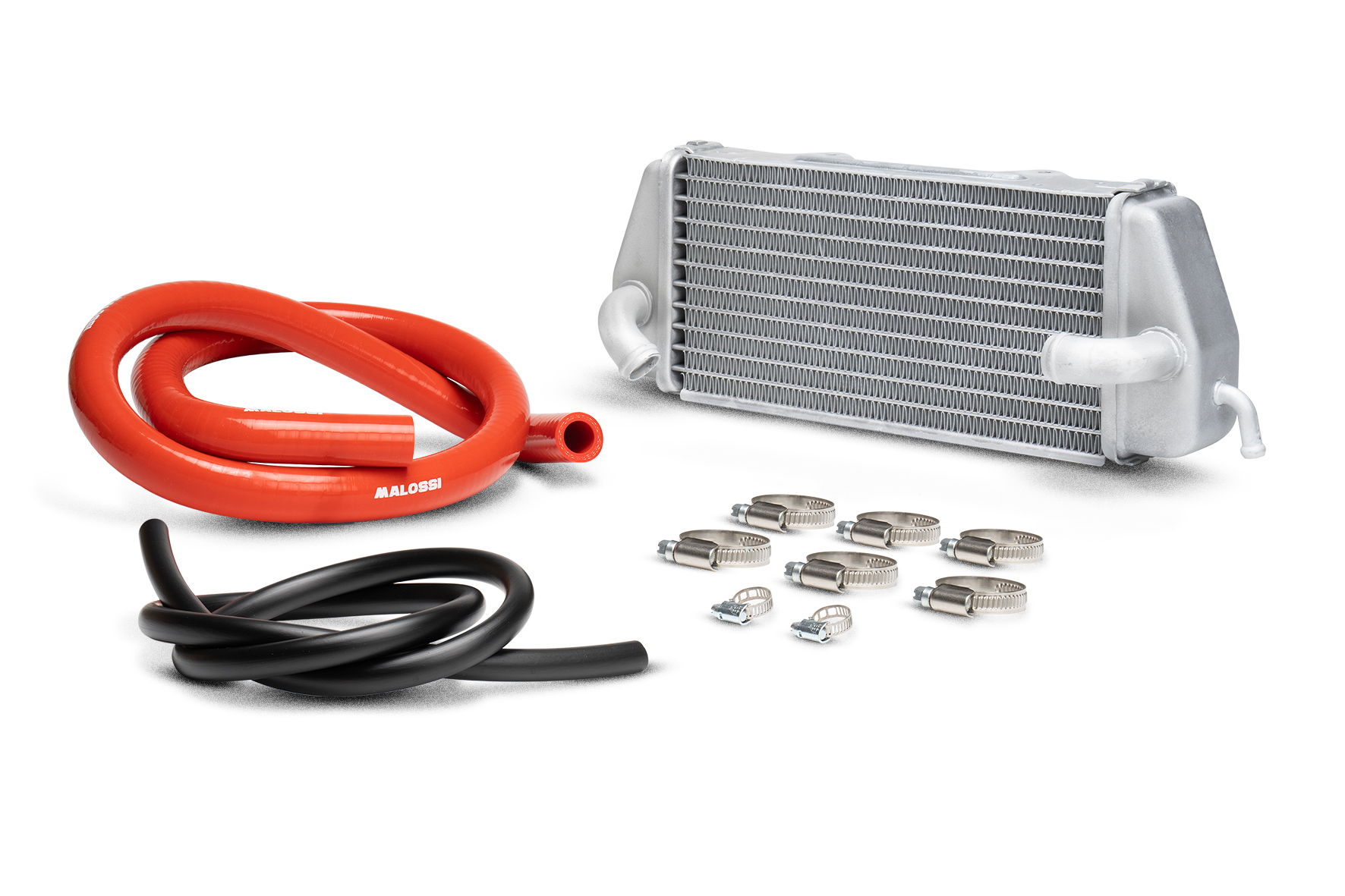 Chladič přídavný levý Malossi MHR, Minarelli AM6 50 ccm 2T hliník M7119896