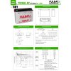 209079 3 baterie fulbat yb16al a2 vcetne kyseliny