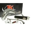 Výfuk Turbo Kit Bufanda RQ chrom, Yamaha DT50 (03-), MBK X-Limit (03-), Malaguti