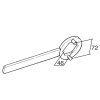 230586 3 klic na spojku buzzetti 46mm minarelli 125 150 200cc 4t