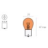 231702 2 zarovka oranzova 12v bau15s 21w