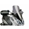Plexi Puig V-Tech Line Touring tmavě kouřové, Kymco Downtown 125i, 300i ABS 09-14