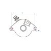 236094 3 starter aprilia piaggio gilera vespa 125 200 4t