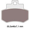 236763 3 brzdove desticky organic kymco grand dink 250