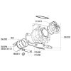 Sada těsnění válce Polini 154ccm, Rotax typ 122, 123 motor