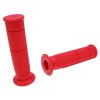 Gripy gumové Domino quad, ATV plyn na páčku 22/22mm - červené