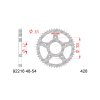 251070 1 rozeta afam 54z 428 motorhispania kn1 mh7 rx 125 hyosung xrx sm