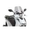 Plexi Puig Trafic kouřové, Honda SH Scoopy 125i, 150i 2017-2019