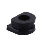 40911 - alternator base plate sealing plug (rubber, w/ drill hole) for Simson S50, S51, S70