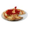 Kráječ na pizzu skútr, červený