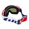 MX brýle LUC1 Team bílo červené - iridium blue sklo