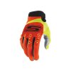 43273-L - MX gloves S-Line homologated, orange / fluo yellow - size L