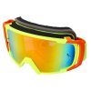 43290-YY - MX goggle S-Line Scrub fluo yellow / red - iridium yellow