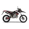 Sada polepů černo-bílo-červená matná, Gilera RCR 50 18-20 E4 (D50B) ZAPKKA00