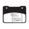 EBC brzdové desky SFA627HH