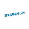 338961 samolepka stage6 110x33mm modra