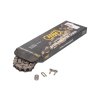 Řetězová sada 13x53 - 420 Stage6 alu CNC černá Derbi DRD Pro