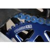 Řetězová sada 13x53 - 420 Stage6 alu CNC modrá Derbi DRD Pro