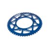 Řetězová sada 14x53 - 420 Stage6 alu CNC modrá Derbi DRD Pro
