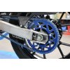 Řetězová sada 14x53 - 420 Stage6 alu CNC modrá Derbi DRD Pro