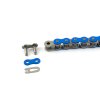 Řetězová sada 14x53 - 420 Stage6 alu CNC modrá Derbi DRD Pro