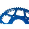 Řetězová sada 13x53 - 420 Stage6 alu CNC modrá Peugeot / Rieju