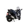 Výfuk SCORPION RP Serket Brushed Stainless Honda Forza 300 2018-2022