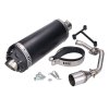 Výfuk Power1, alu černý, Vespa Primavera, Sprint, Zip 4T 50 Euro5 20-