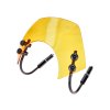 344238 4 plexi zlute kratke s drzakem vespa gt gts