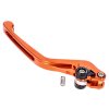 PUI220TN - Clutch lever / brake lever Puig 3.0 rear adjustable - orange black