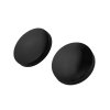 Krytky / záslepky koncovek řidítek / zrcátek, černá, Vespa