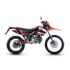 Sada polepů černo-bílo-červená lesklá, Gilera RCR 11-17