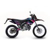 Sada polepů černo-růžovo-modrá matná, Gilera RCR 11-17