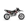 Sada polepů černo-bílo-červená matná, Gilera SMT 11-17
